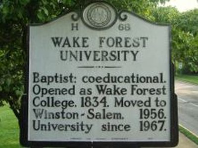 WAKE FOREST UNIVERSITY