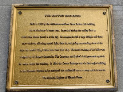 The Cotton Exchange