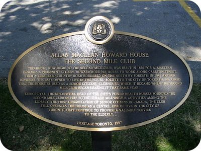 Alex Maclean Howard House, The Second Mile Club