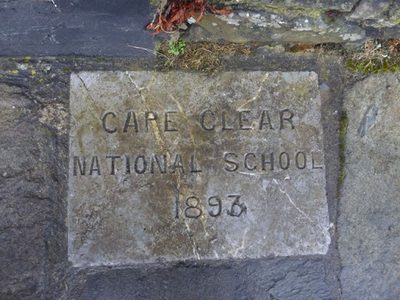Stone outside the current Heritage Centre, Cape Clear Island