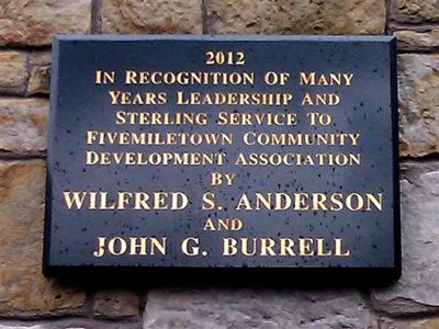 Plaque, Fivemiletown