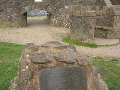 Beacon Hill viewpoint and plaque