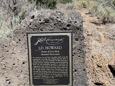 J. D. Howard Father of Lava Beds National Monument