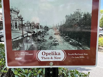 Opelika Then and Now