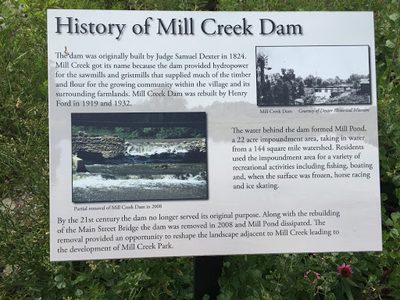 History of Mill Creek Dam