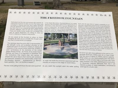 The Freedom Fountain