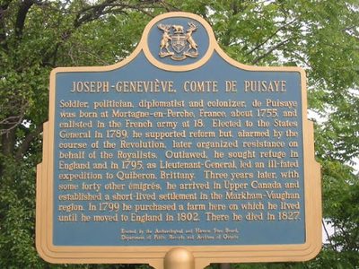 Joseph-Geneviève, Comte de Puisaye