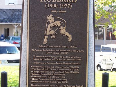 Robert "Cal" Hubbard Historical Marker
