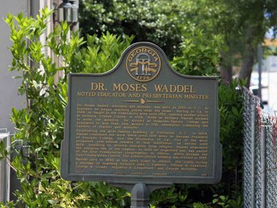 Dr. Moses Waddel Noted Educator and Presbyterian Minister