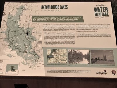 Baton Rouge Lakes - City Park Lake