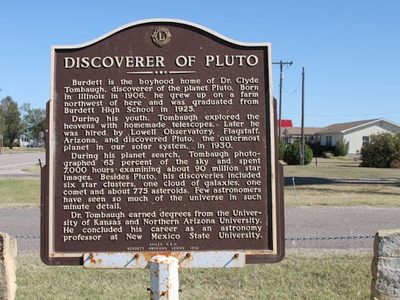 DISCOVERER OF PLUTO