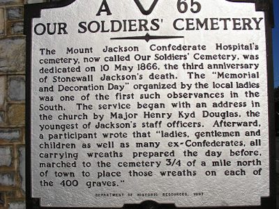 Our Soldiers Cemetery A65