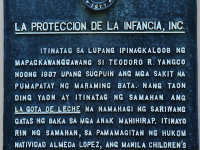 La Proteccion de la Infancia, Inc. historical marker