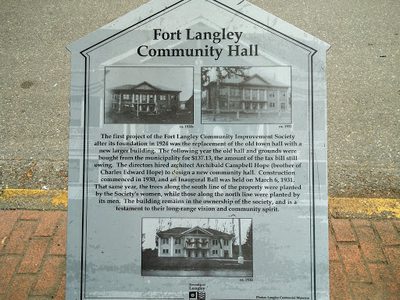 Fort Langley Community Hall