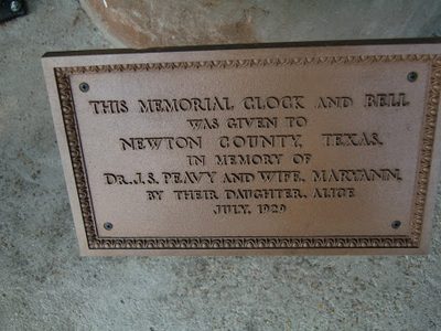 Newton County Memorial Clock
