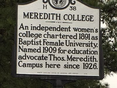 MEREDITH COLLEGE