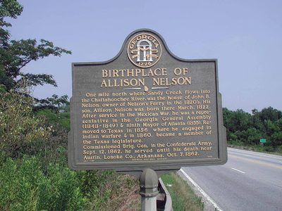 Birthplace of Allison Nelson