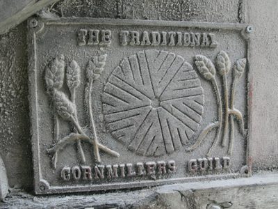 The Traditional Cornmillers Guild - plaque at Whissendine windmill