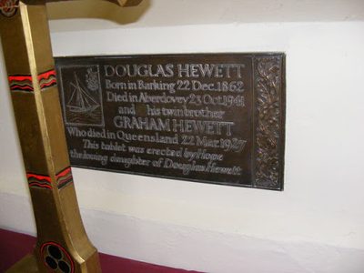 Hewett Plaque