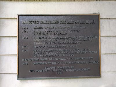 Roosevelt Island and the Blackwell House