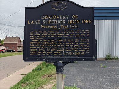 DISCOVERY OF LAKE SUPERIOR IRON ORE
