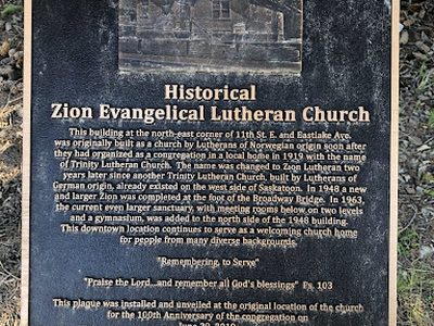 Historical Zion Evangelical Lutheran Church