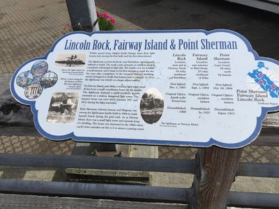 Lincoln Rock, Fairway Island & Point Sherman