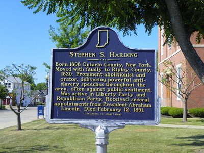 Stephen S. Harding Historical Marker