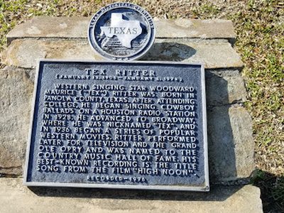 Tex Ritter  (January 12, 1905 - January 2, 1974)