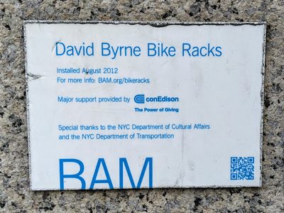 David Byrne Bike Racks
