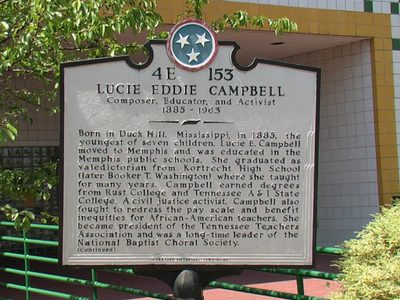 Lucie Eddie CampbellComposer, Educator and Activist1885-1963