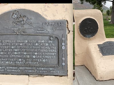 Pony Express at Scott's Bluff