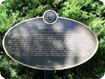Harold Town 13 June 1924 - 27 December 1990