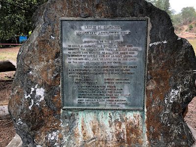Leslie N. Simonsen Memorial Activities Field