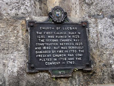 Church of Lucban historical marker
