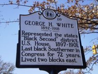 GEORGE H. WHITE    1852-1918