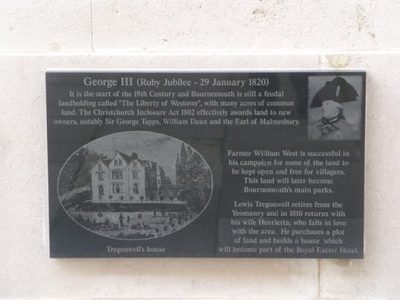 Bournemouth: Diamond Jubilee Plaque (3)
