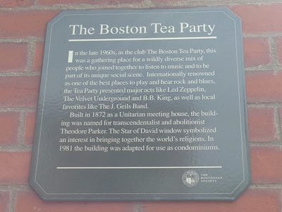 The Boston Tea Party