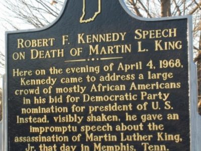 Robert F. Kennedy Speech on Death of Martin L. King