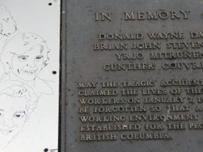 Bentall Tragedy Plaque