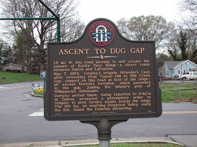 Ascent to Dug Gap
