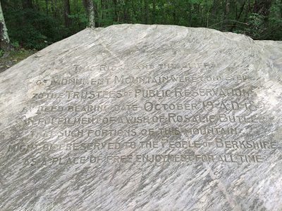 Monument Mountain dedication