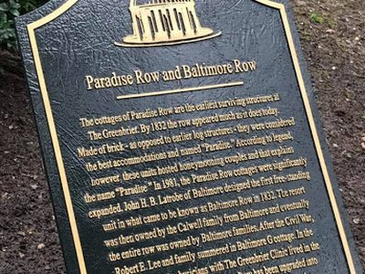 Paradise Row and Baltimore Row