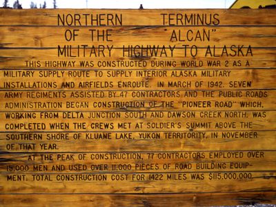 Northern Terminus of the Alcan