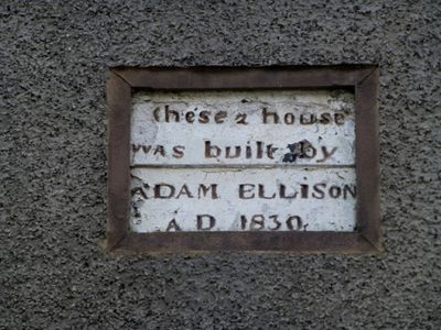 Dated plaque, Glenarm
