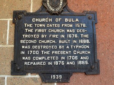 Church of Bula historical marker