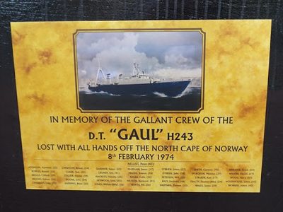 In memory of the gallant crew of the Gaul