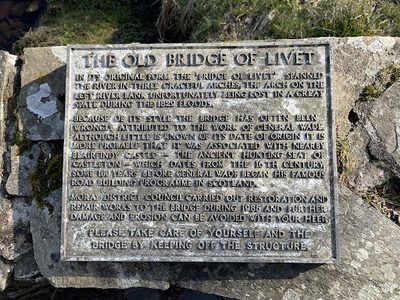 The Old Bridge of Livet (The Packhorse Bridge)