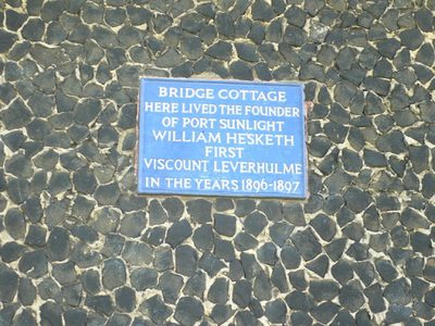 Plaque, Port Sunlight