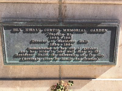 Curtis Memorial Garden in Boulder